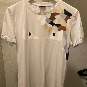 Fendi double eye special edition tshirt,
